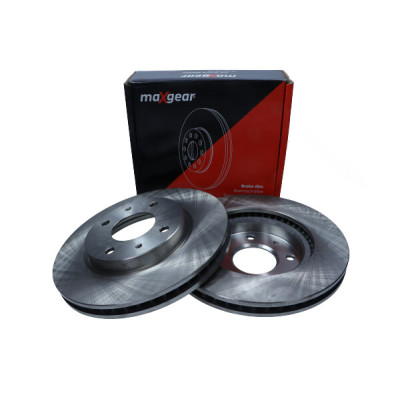 MAXGEAR TARCZA HAMULCOWA MITSUBISHI PRZÓD GALANT 00-/LANCER 03-