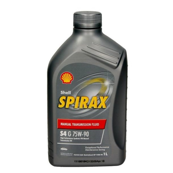 SHELL OLEJ 75W90 1L SPIRAX S4 G/ GL4/ VW TL 501.50