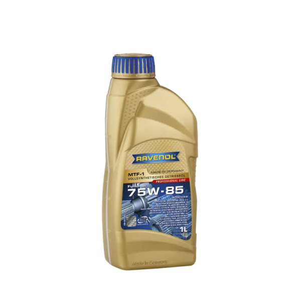 RAVENOL OLEJ MTF-1 75W85 1L CZERWONY GL4/5 / MB 235.7 235.4 / HYUNDAI I20, I30 / KIA CEED, RIO / MITSUBISHI LANCER