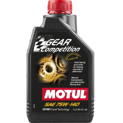 MOTUL OLEJ 75W140 1L GEAR COMPETITION GL5 LSD/ PRZEKŁADNIOWY