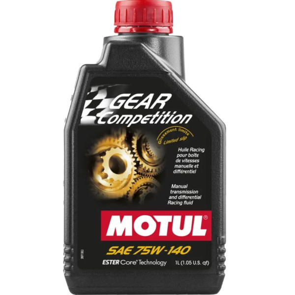 MOTUL OLEJ 75W140 1L GEAR COMPETITION GL5 LSD/ PRZEKŁADNIOWY