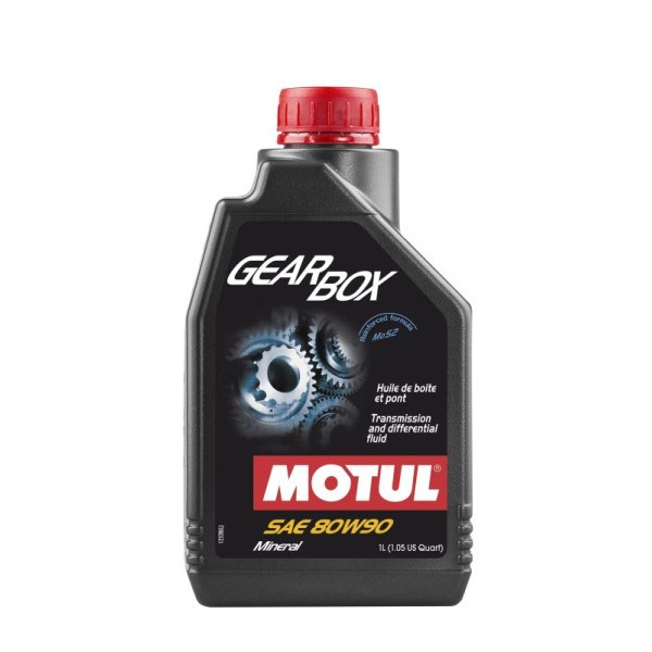 MOTUL OLEJ 80W90 1L GEARBOX MTF GL4/GL5 / OLEJ Z DODATKIEM MOS2 / PRZEKŁADNIOWY
