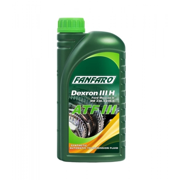 FANFARO OLEJ ATF III 1L / DEXRON III H/G/F / MERCON/M2C138-CJ/M2C166-H / MB 236.1