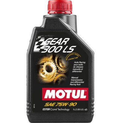 MOTUL OLEJ 75W90 1L GEAR 300 LS GL5 SYNTETEYCZNY/ PRZEKŁADNIOWY