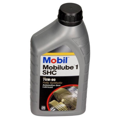MOBIL OLEJ 75W90 1L SHC MOBILUBE MTF SYNTETYCZNY GL4/5 / 235.8 / PRZEKŁADNIOWY