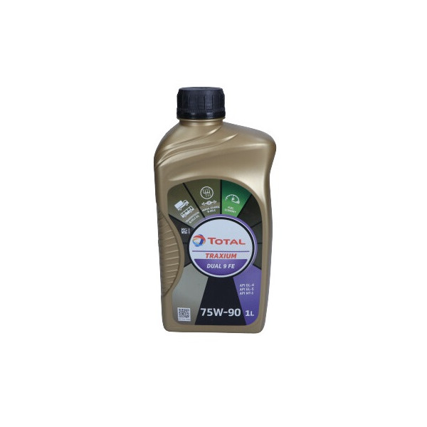 TOTAL OLEJ 75W90 1L TRAXIUM DUAL 9 FE / SYNTETYCZNY / GL4/5 / 235.8 / 97312 / PRZEKŁADNIOWY