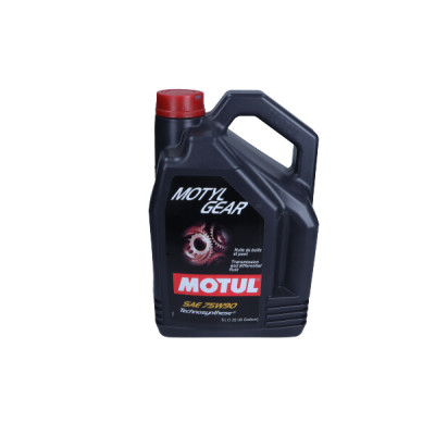 MOTUL OLEJ 75W90 5L MOTYLGEAR GL4/GL5/ MIL-L 2105 D/ PRZEKŁADNIOWY