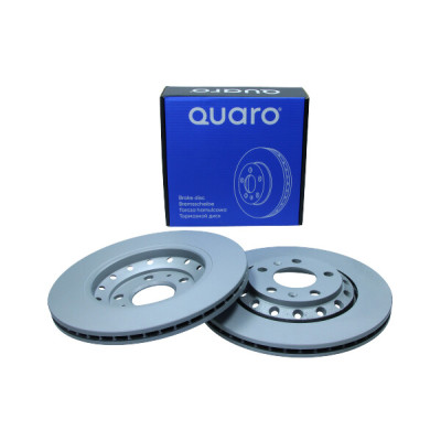 QUARO TARCZA HAMULCOWA VW TYŁ PHAETON 02-16 Z POWŁOKĄ ANTYKOROZYJNĄ
