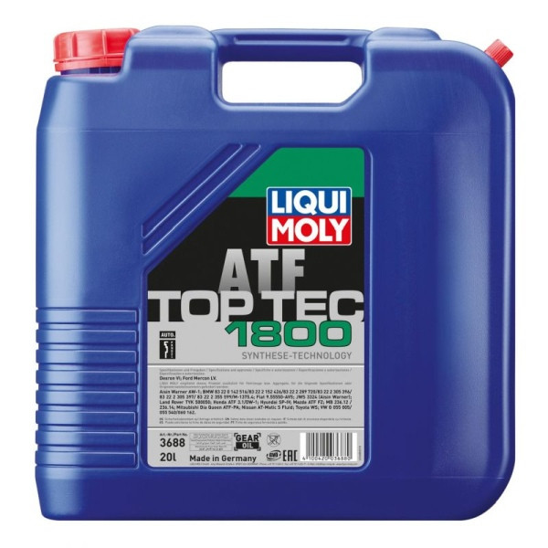 LIQUI MOLY OLEJ TOP TEC 1800 20L/ DEXRON VI/ FORD MERCON LV
