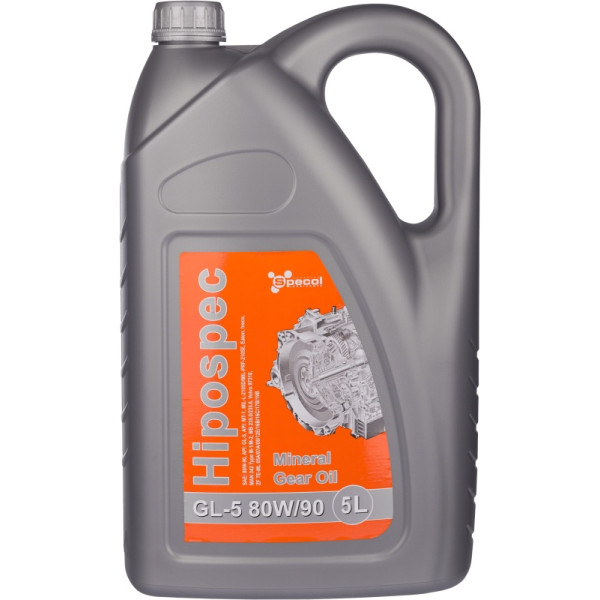 SPECOL OLEJ 80W90 5L GL5 HIPOSPEC/ PRZEKŁADNIOWY