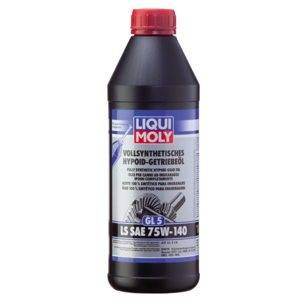 LIQUI MOLY OLEJ 75W140 1L GL5 SYNTH./ LS/ PRZEKŁADNIOWY