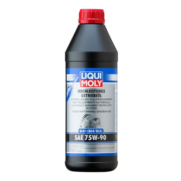LIQUI MOLY OLEJ 75W90 1L GL4+ / FORD ESD-M2C 175-A / 501.50(G50) / ZF TE-ML 08 / PRZEKŁADNIOWY