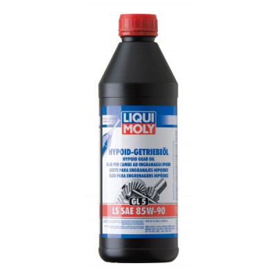 LIQUI MOLY OLEJ 85W90 1L HYPOID-GETRIEBEÖL GL5 LS / MIL-L 2105 D / GM B 40 1010 / ZF TE-ML 21C