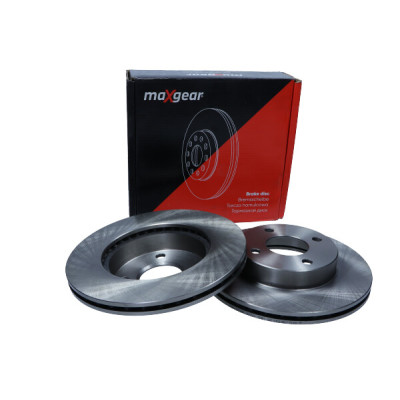 MAXGEAR TARCZA HAMULCOWA NISSAN PRZÓD MICRA 92-03