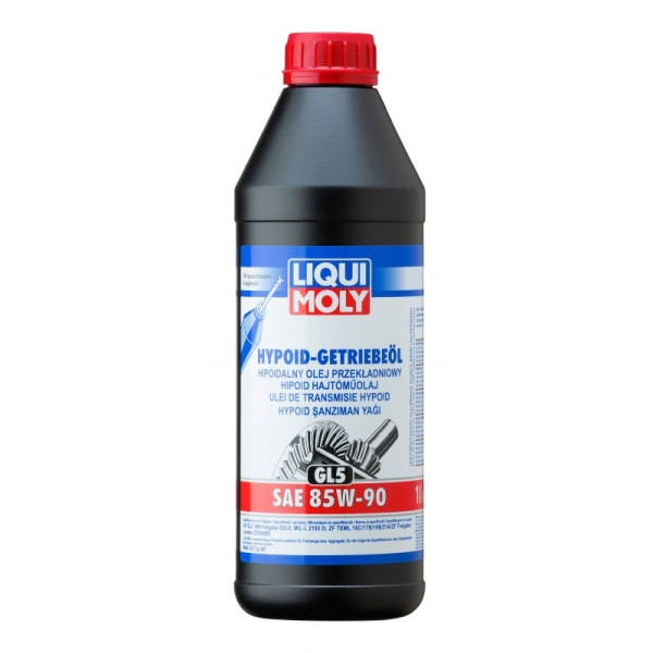 LIQUI MOLY OLEJ 85W90 1L GL5 HYPOID GETRIEBEOIL GL5 / MB 235.0 / MAN 342 TYP M1 / MIL-L 2105 D / MINER. / PRZEKŁ.