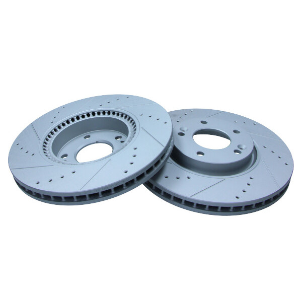 MAXGEAR TARCZA HAM. HYUNDAI P. IX35/I40/SPORTAGE 10-/TUSCON/SONATA 05- NAWIERCANA I NACINANA, Z POWŁOKĄ ANTYKOROZYJNĄ