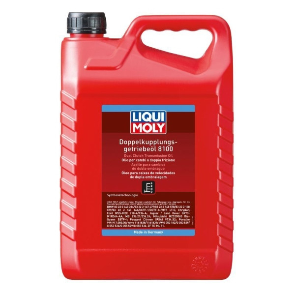 LIQUI MOLY OLEJ DSG 5L 8100 / VW G052 182 VW G052 529 / 236.21 / PRZEKŁADNIOWY