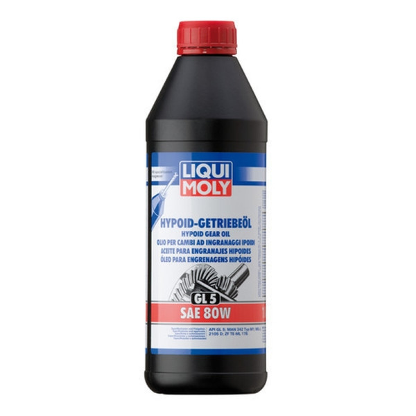 LIQUI MOLY OLEJ 80W 1L HYPOID GETRIEBEOIL GL5