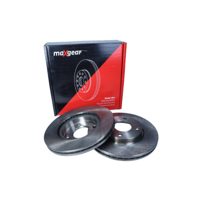 MAXGEAR TARCZA HAMULCOWA NISSAN PRZÓD CUBE/TIIDA 1,6-1,8/1,5 DCI 07-