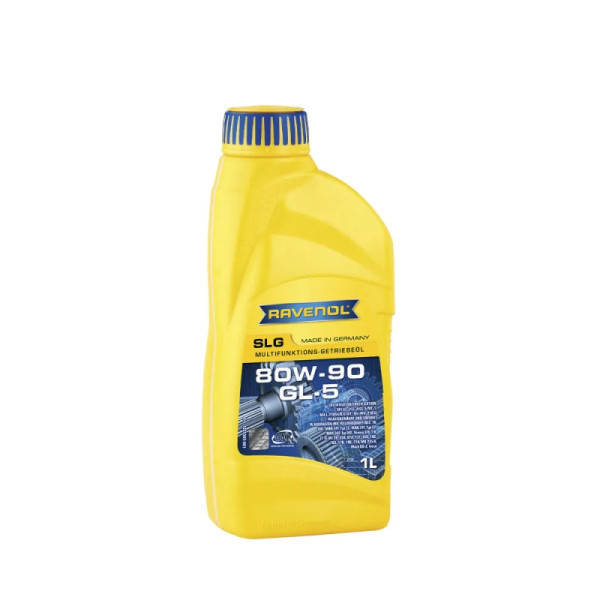 RAVENOL OLEJ 80W90 1L SLG GL3/GL4/GL5 / MT-1, MIL-L-2105 / MAN 341 E2 Z2 / MAN 3342 M2/ SCANIA STO 1:0