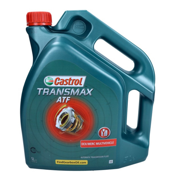 CASTROL OLEJ TRANSMAX ATF DEXRON/MERCON MULTIVEHICLE 5L / DEXRON IIIH / TIPTRONIC