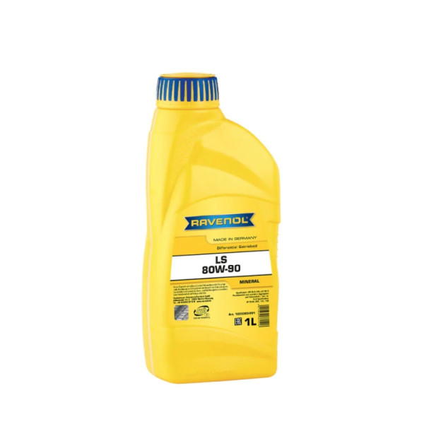 RAVENOL OLEJ 80W90 1L GL-5 LS/ MIL-L-2105 D/ ZF TE-ML 05C 12C 16E