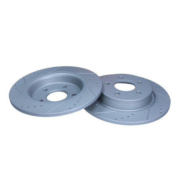 MAXGEAR TARCZA HAM. FORD T. FOCUS 04-/C-MAX/S40/V50/C30 280MM NAWIERCANA I NACINANA, Z POWŁOKĄ ANTYKOROZYJNĄ
