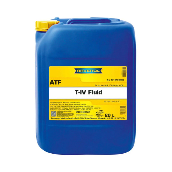 RAVENOL OLEJ ATF TIV 20L AISIN WARNER JWS 3309/MAZDA///GM
