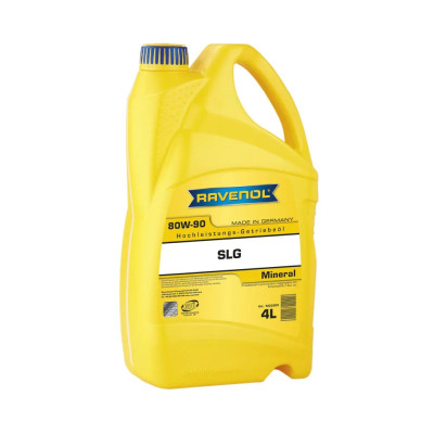 RAVENOL OLEJ 80W90 4L SLG GL3/GL4/GL5 / MT-1, MIL-L-2105 / MAN 341 E2 Z2 / MAN 3342 M2/ SCANIA STO 1:0