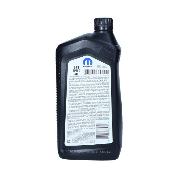 MOPAR OLEJ 946ML/ ATF ZF 8HP 9HP/ CHRYSLER JEEP DODGE RAM