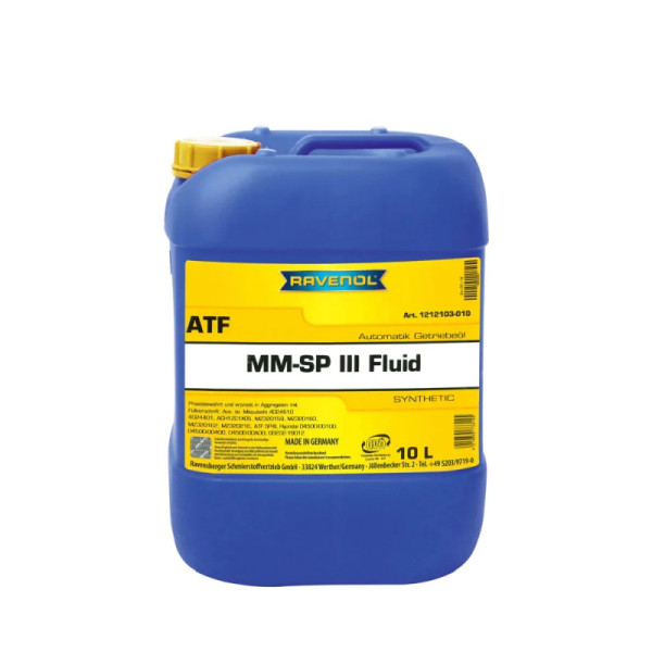 RAVENOL OLEJ ATF MM SP-III FLUID 10L KIA/HYUNDAI/MITSUBISHI