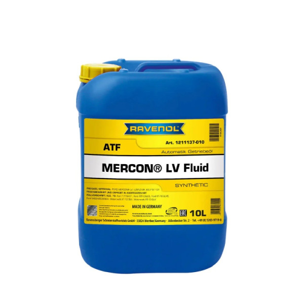 RAVENOL OLEJ MERCON LV FLUID 10L SYNT.