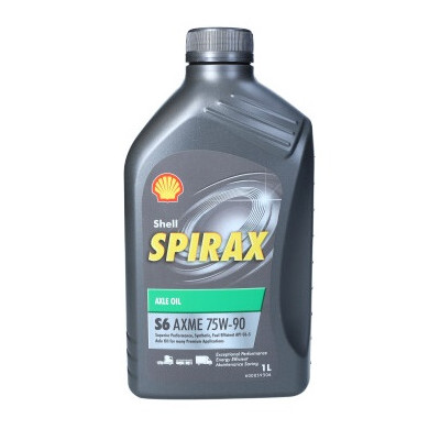 SHELL OLEJ 75W90 1L SPIRAX S6 AXME GL5 / MAN MAN 342 TYP S1 / VOLVO 97312 / MIL-PRF-2105E