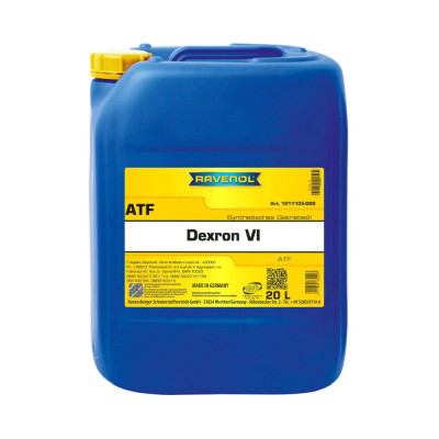 RAVENOL OLEJ ATF DEXRON VI 20L GM 06- / GMN 10060 / 236.41