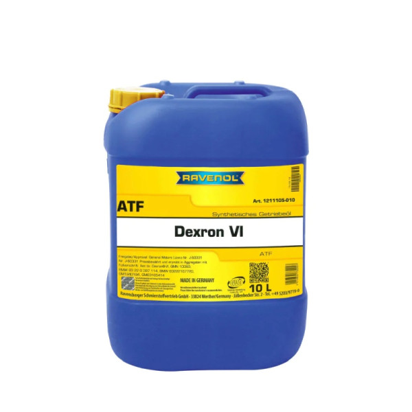 RAVENOL OLEJ ATF DEXRON VI 10L GM 06-/ GMN 10060/ 236.41