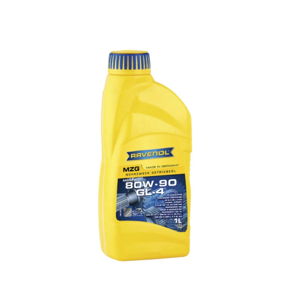 RAVENOL OLEJ 80W90 MZG 1L GL4/ MIL-L-2105D/ 235.1/ MINERALNY
