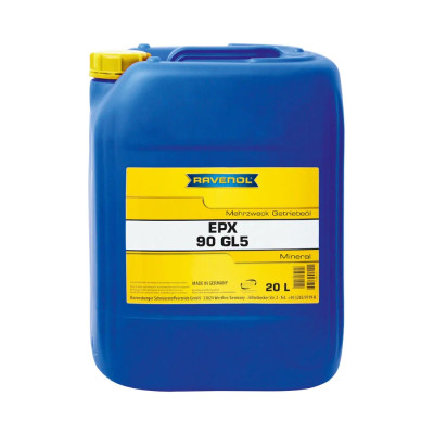 RAVENOL OLEJ EPX 90 20L GL5 / MAN 342 TYP M-1 / MB 235.0 / MINERALNY
