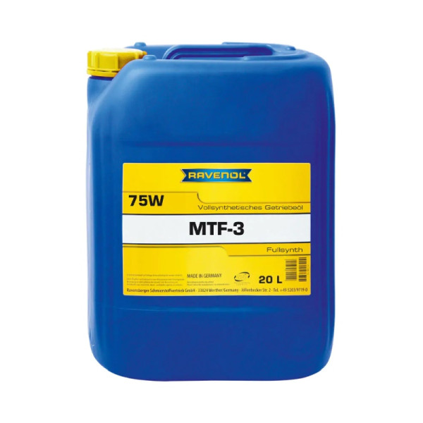 RAVENOL OLEJ MTF-3 75W 20L BMW LT-3 / VW G052 171 G060 726 / 052 512