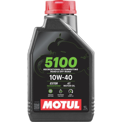 MOTUL OLEJ 10W40 1L 5100 4T/ MOTOCYKLE