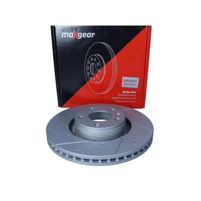 MAXGEAR TARCZA HAM. VW P. A6 04- 321MM NAWIERCANA I NACINANA, Z POWŁOKĄ ANTYKOROZYJNĄ