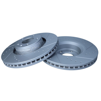 MAXGEAR TARCZA HAM. VW P. A6 04- 321MM NAWIERCANA I NACINANA, Z POWŁOKĄ ANTYKOROZYJNĄ