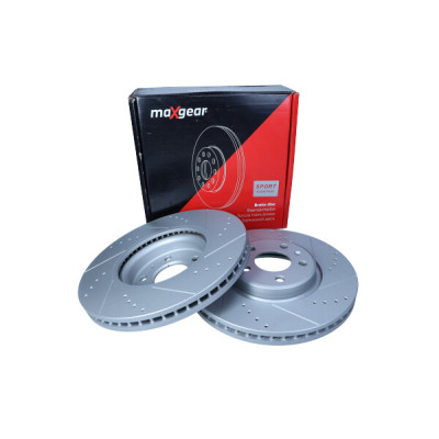 MAXGEAR TARCZA HAM. VW P. A4/A5 07-/Q5/A6 09- 320X30 NAWIERCANA I NACINANA, Z POWŁOKĄ ANTYKOROZYJNĄ