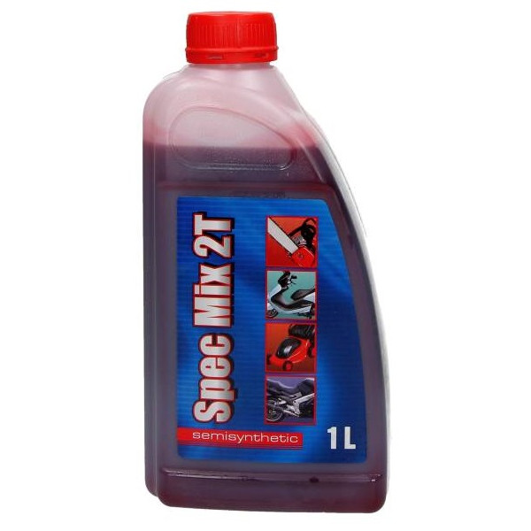 SPECOL OLEJ SPEC MIX 1L 2T SEMISYNTHETIC (CZERWONY)