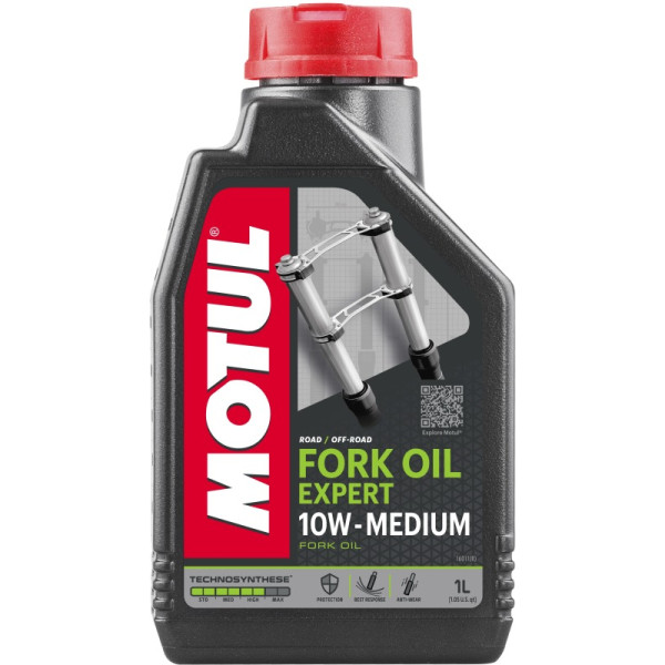 MOTUL OLEJ FORK OIL EXPERT MEDIUM 10W 1L / AMORTYZATORY TELESKOPOWE / HYDRAULICZNY