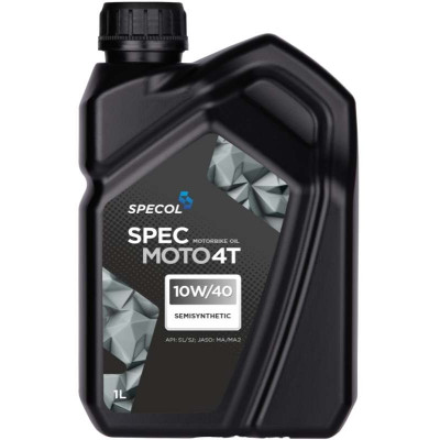 SPECOL OLEJ 10W40 1L SPEC MOTO 4T SEMISYNTHETIC/ MOTOCYKLE