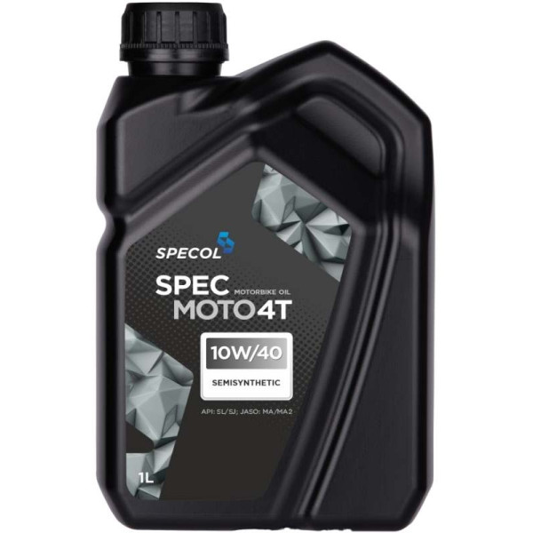 SPECOL OLEJ 10W40 1L SPEC MOTO 4T SEMISYNTHETIC/ MOTOCYKLE
