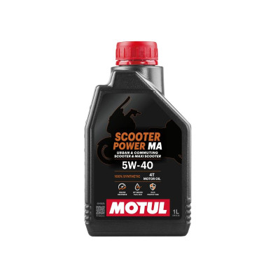 MOTUL OLEJ 5W40 1L SCOOTER POWER 4T