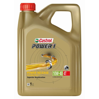 CASTROL 10W40 4L POWER 1 4T/ MOTOCYKLE