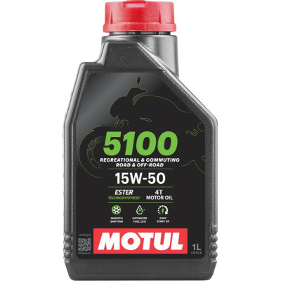 MOTUL OLEJ 15W50 1L 5100 4T/ MOTOCYKLE