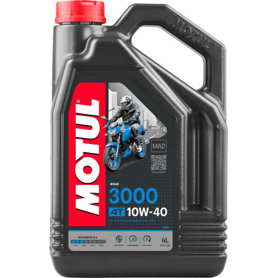 MOTUL OLEJ 10W40 4L 3000 4T MINERALNY/ MOTOCYKLE